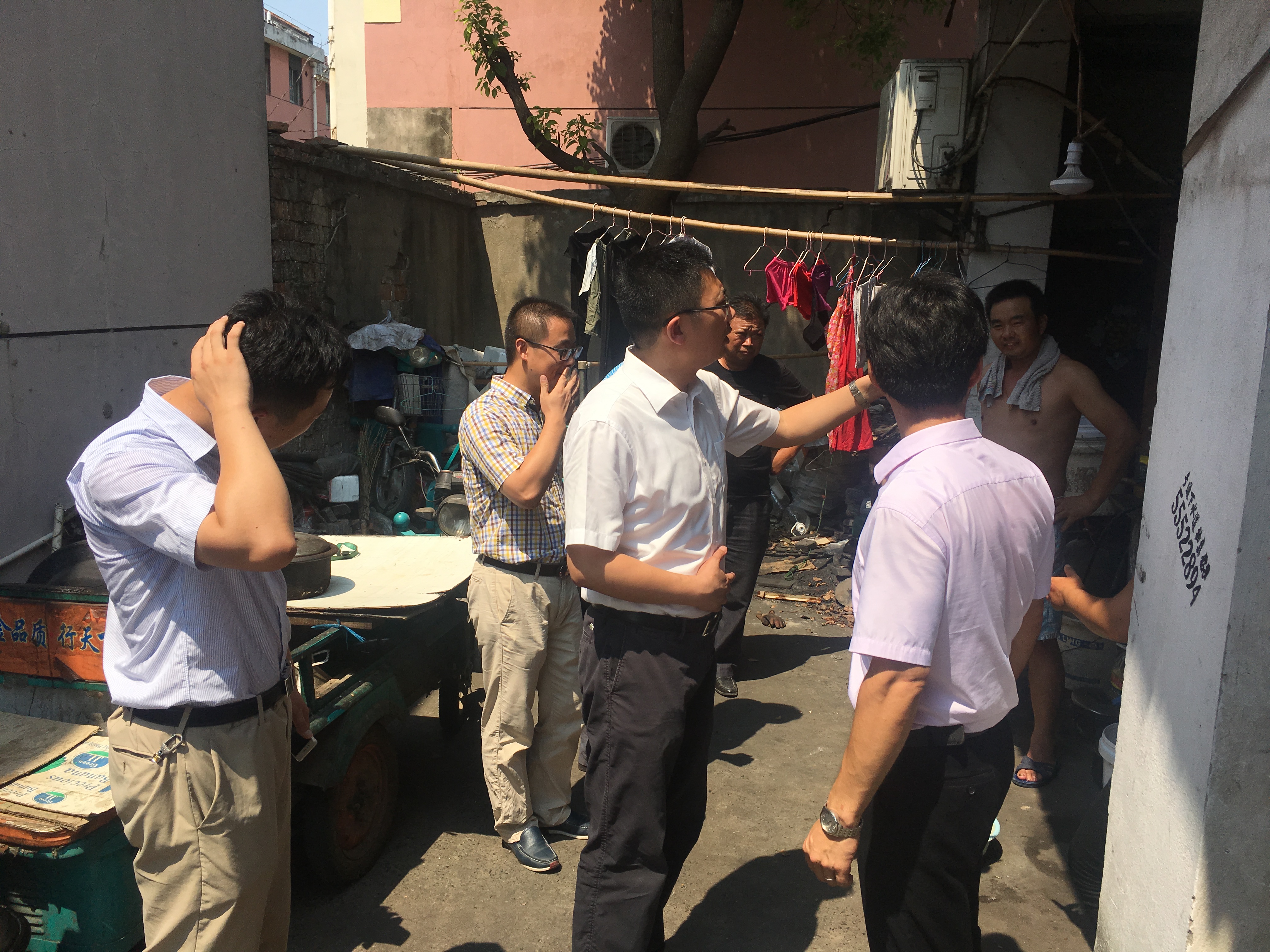 蔡力镇长一行到朱家湾村检查指导安全生产工作-朱家湾村-昆山市网上